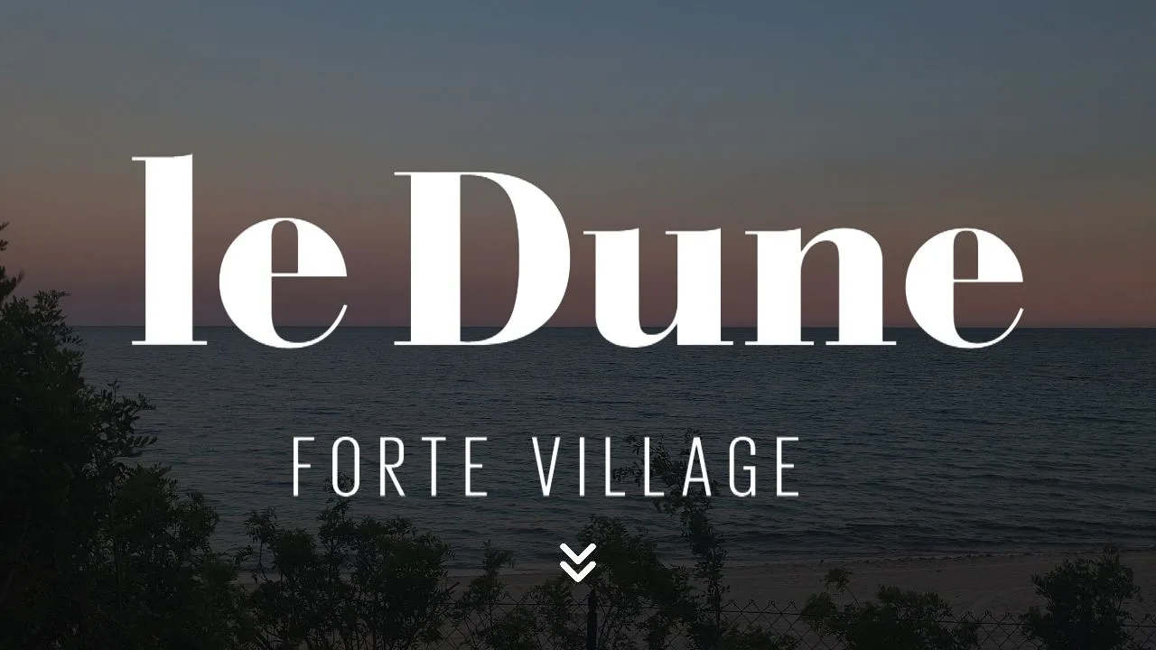 Bar Dune · Forte Village