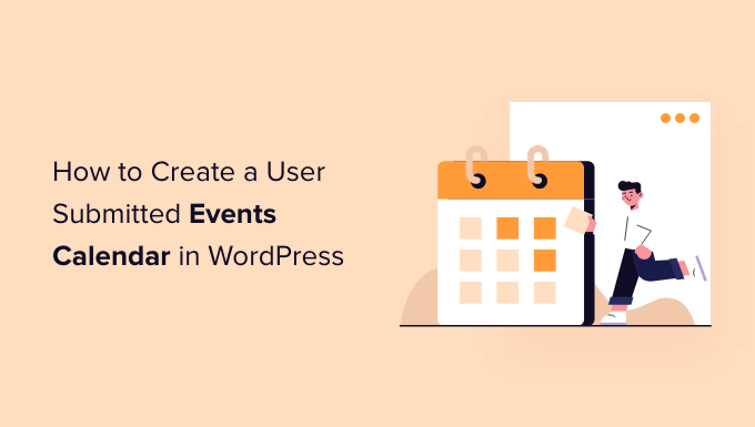 Crea un calendario degli eventi inviato da un utente in WordPress