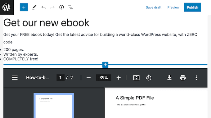 Come creare una pagina di marketing per ebook