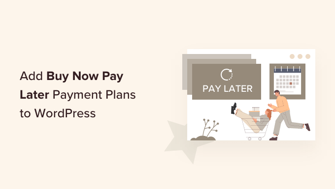 Come aggiungere i piani di pagamento acquista ora paga in seguito a WordPress