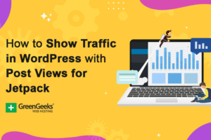 Come mostrare il traffico in WordPress con le visualizzazioni dei post per Jetpack