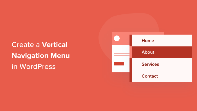 Come creare un menu di navigazione verticale in WordPress