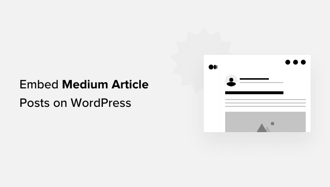 Aggiungi facilmente articoli medi in WordPress